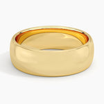 Fairmined Comfort Fit 6mm Wedding Ring Yellow Gold 18k Wedding Band