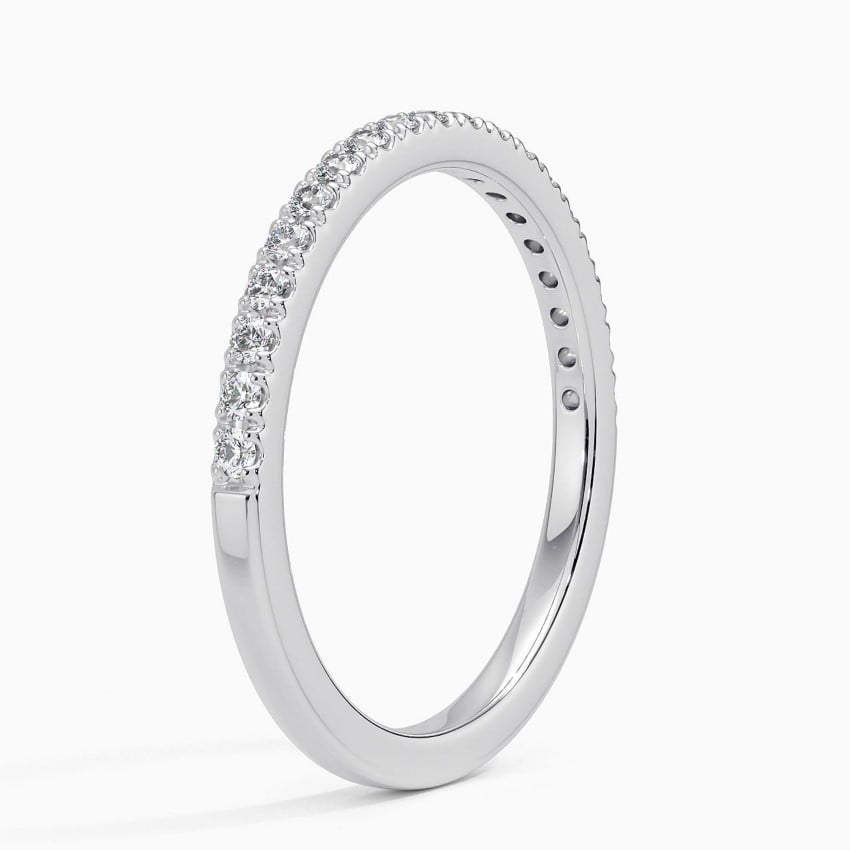 Bliss Diamond Ring (1/5 ct. tw.) Platinum Wedding Band