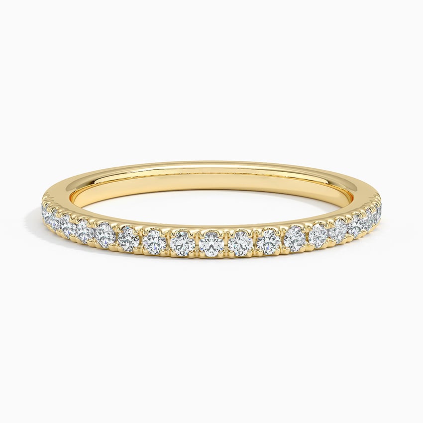 Bliss Diamond Ring (1/5 ct. tw.) Yellow Gold 18k Wedding Band