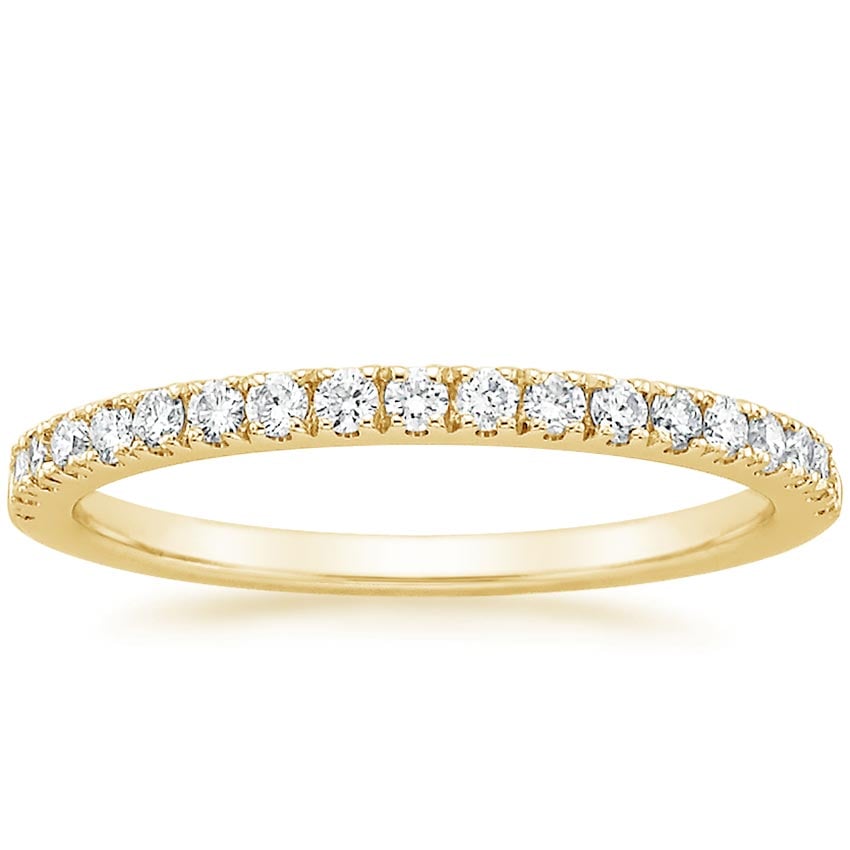 Bliss Diamond Ring (1/5 ct. tw.) Yellow Gold 18k Wedding Band