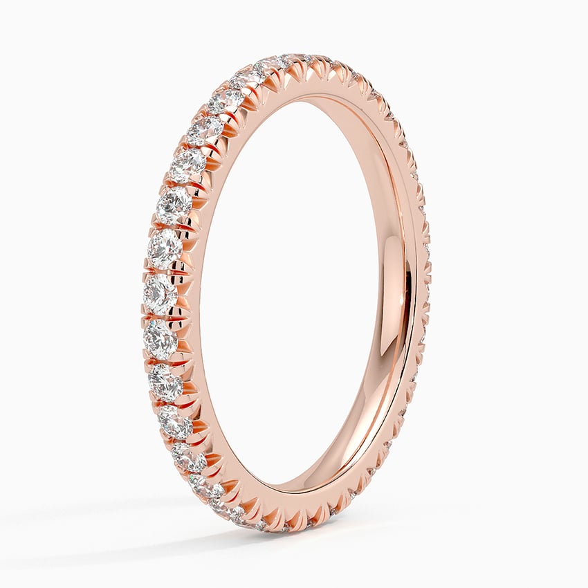Amelie Eternity Diamond Ring (2/3 ct. tw.) Rose Gold 18k Eternity Band