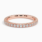 Amelie Eternity Diamond Ring (2/3 ct. tw.) Rose Gold 18k Eternity Band