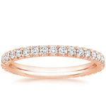 Amelie Eternity Diamond Ring (2/3 ct. tw.) Rose Gold 18k Eternity Band