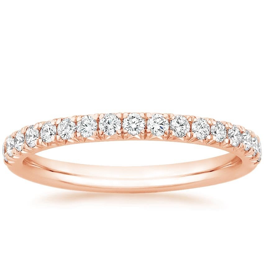 Amelie Diamond Ring (1/3 ct. tw.) Rose Gold 18k Wedding Band