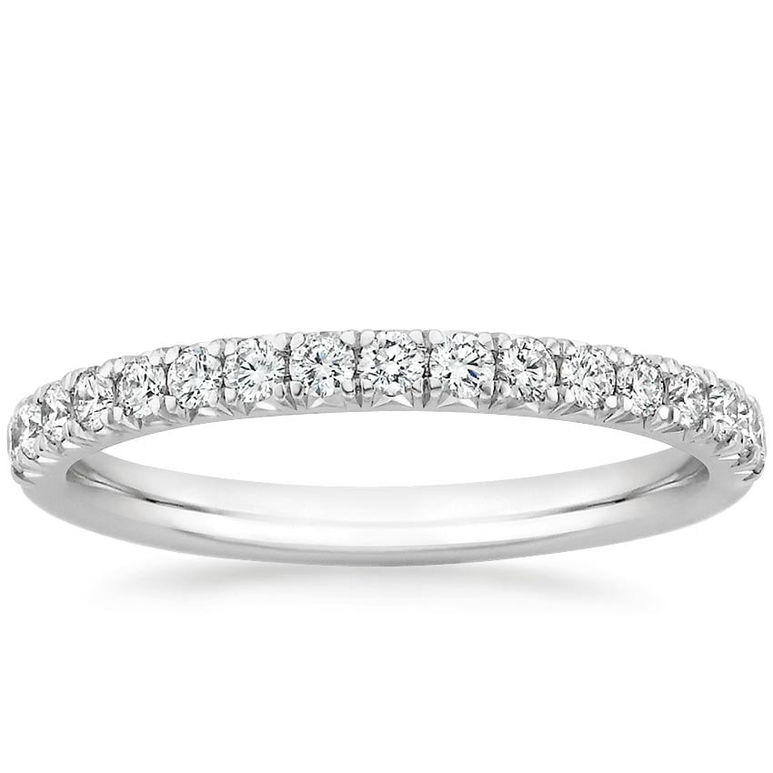 Amelie Diamond Ring (1/3 ct. tw.) Platinum Wedding Band