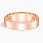 Avalon Eternity Diamond 6mm Wedding Ring (2/5 ct. tw.) Rose Gold 18k Eternity Band