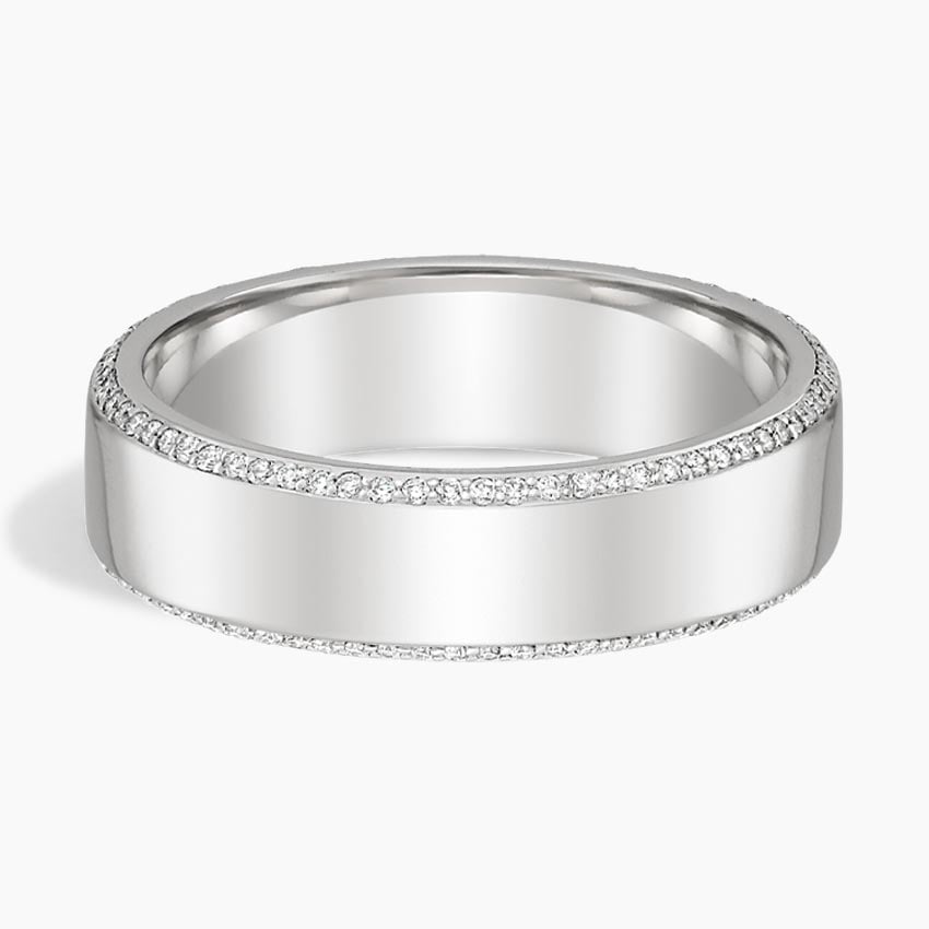 Avalon Eternity Diamond 6mm Wedding Ring (2/5 ct. tw.) Platinum Eternity Band