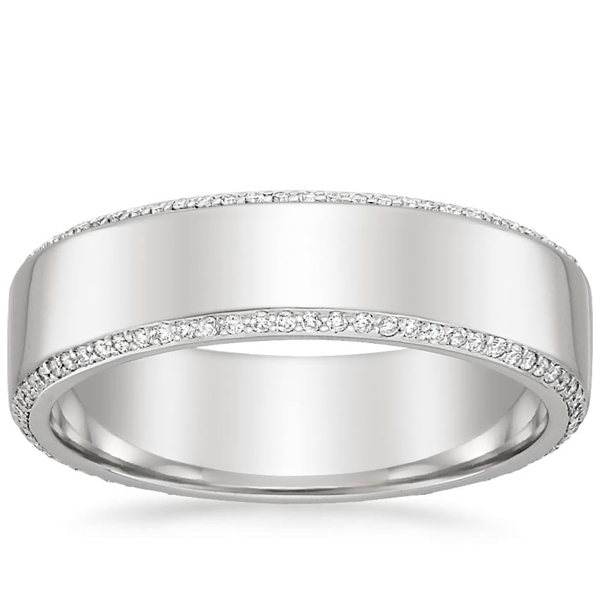 Avalon Eternity Diamond 6mm Wedding Ring (2/5 ct. tw.) Platinum Eternity Band