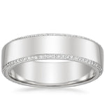 Avalon Eternity Diamond 6mm Wedding Ring (2/5 ct. tw.) Platinum Eternity Band