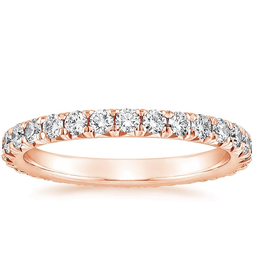 Sienna Eternity Diamond Ring (7/8 ct. tw.) Rose Gold 18k Eternity Band