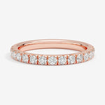 Sienna Half Coverage Diamond Ring (1/2 ct. tw.) Rose Gold 18k Wedding Band