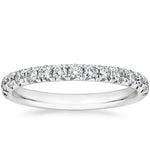 Sienna Half Coverage Diamond Ring (1/2 ct. tw.) Platinum Wedding Band