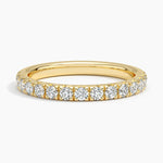 Sienna Half Coverage Diamond Ring (1/2 ct. tw.) Yellow Gold 18k Wedding Band