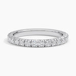 Sienna Three-Quarter Coverage Diamond Ring (5/8 ct. tw.) Platinum Wedding Band