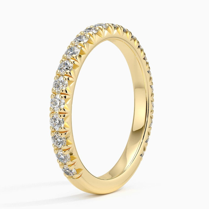 Sienna Three-Quarter Coverage Diamond Ring (5/8 ct. tw.) Yellow Gold 18k Wedding Band