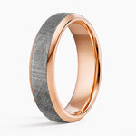 Merle 6mm Wedding Ring Rose Gold 18k Wedding Band