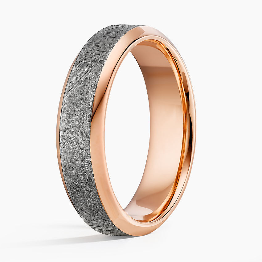 Merle 6mm Wedding Ring Rose Gold 18k Wedding Band