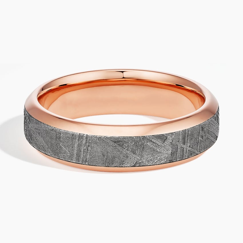 Merle 6mm Wedding Ring Rose Gold 18k Wedding Band