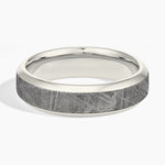 Merle 6mm Wedding Ring White Gold 18k Wedding Band