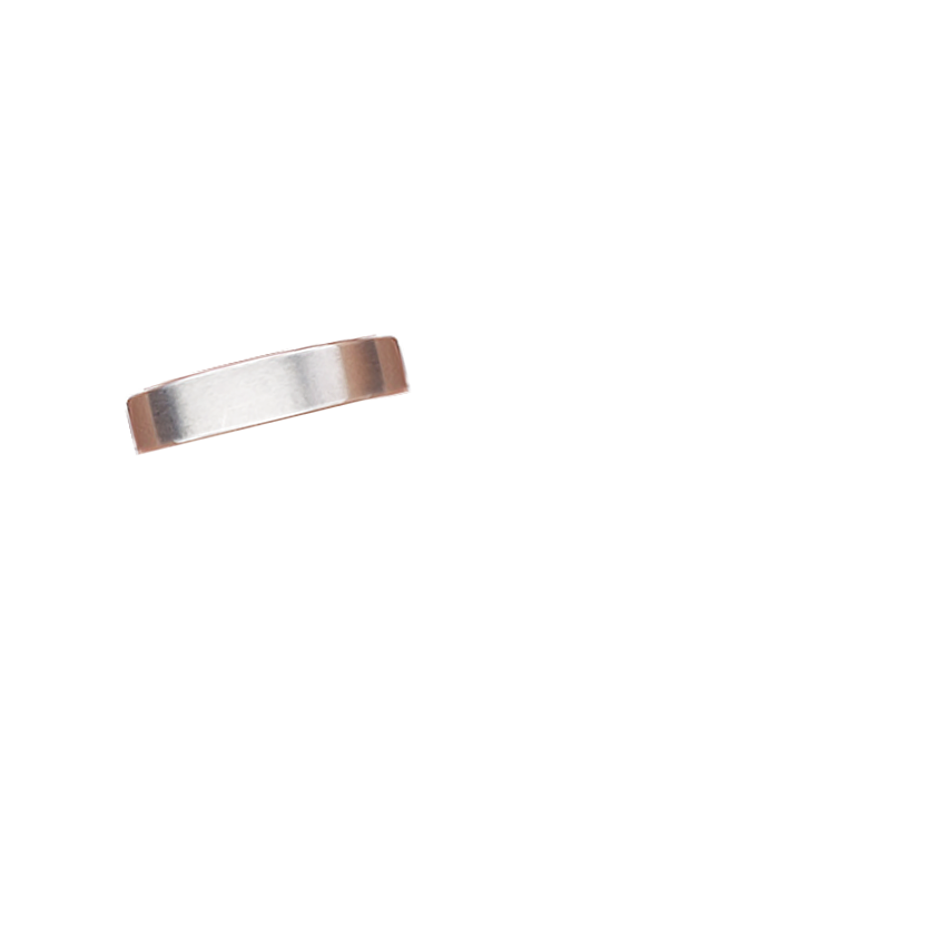 Hidden Lotus Sapphire 5mm Wedding Ring Platinum Wedding Band