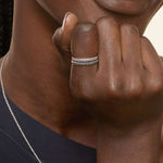 Luxe Ballad Sapphire Ring Yellow Gold 18k Wedding Band