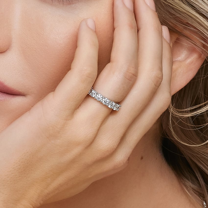 Eternity Diamond Ring (4 ct. tw.) Platinum Eternity Band