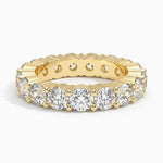 Eternity Diamond Ring (4 ct. tw.) Yellow Gold 18k Eternity Band