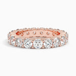 Eternity Diamond Ring (3 ct. tw.) Rose Gold 18k Eternity Band