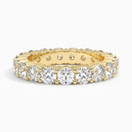 Eternity Diamond Ring (3 ct. tw.) Yellow Gold 18k Eternity Band