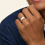 Slim Profile 6mm Wedding Ring Platinum Wedding Band