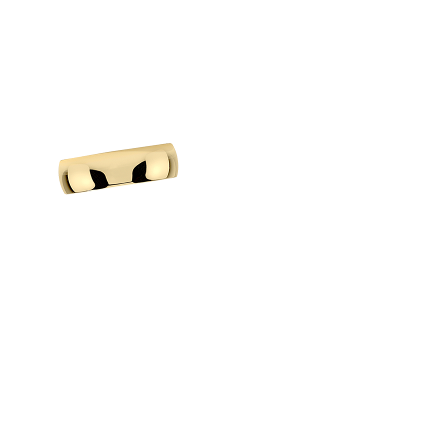 Slim Profile 6mm Wedding Ring Yellow Gold 18k Wedding Band