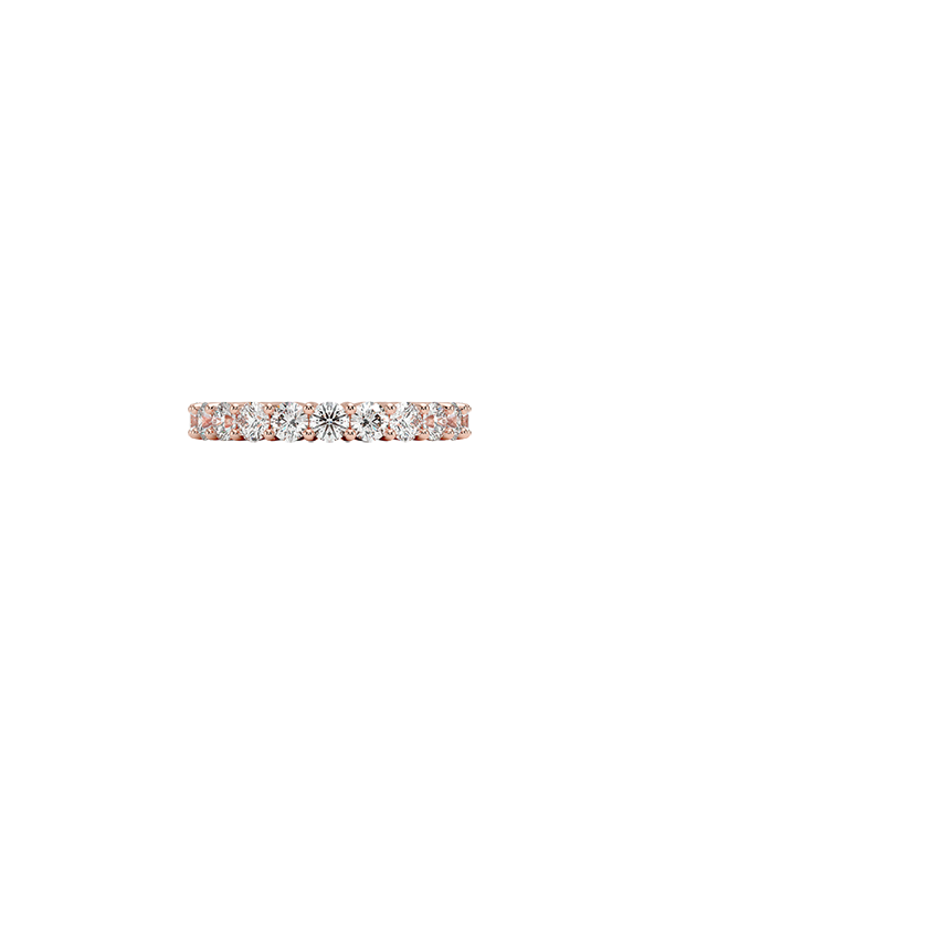 Eternity Diamond Ring (2 ct. tw.) Rose Gold 18k Eternity Band
