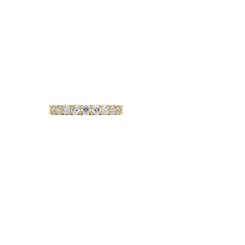 Eternity Diamond Ring (2 ct. tw.) Yellow Gold 18k Eternity Band