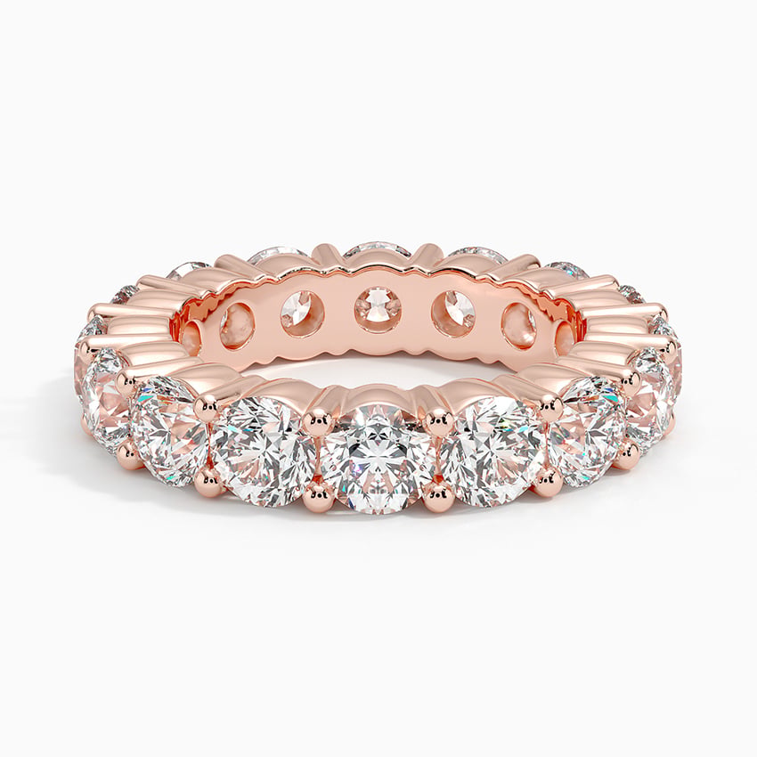 Eternity Diamond Ring (5 ct. tw.) Rose Gold 18k Eternity Band