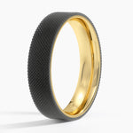 Mojave Maverick 5mm Wedding Ring Yellow Gold 18k Wedding Band