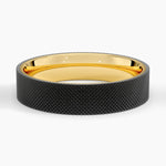 Mojave Maverick 5mm Wedding Ring Yellow Gold 18k Wedding Band