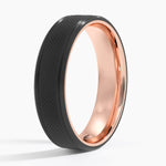 Maverick 5.5mm Wedding Ring Rose Gold 18k Wedding Band