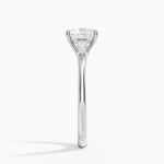 Symphony Tapered Baguette Three Stone Diamond Ring (1/5 ct. tw.) Platinum Princess Engagement Ring