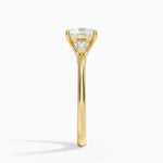Symphony Tapered Baguette Three Stone Diamond Ring (1/5 ct. tw.) Yellow Gold 18k Princess Engagement Ring
