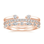 Tres Diamond Ring Stack (3/4 ct. tw.) Rose Gold 18k Wedding Band