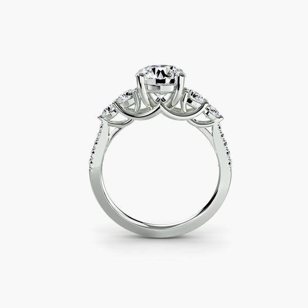 The Five Stone Pave Setting