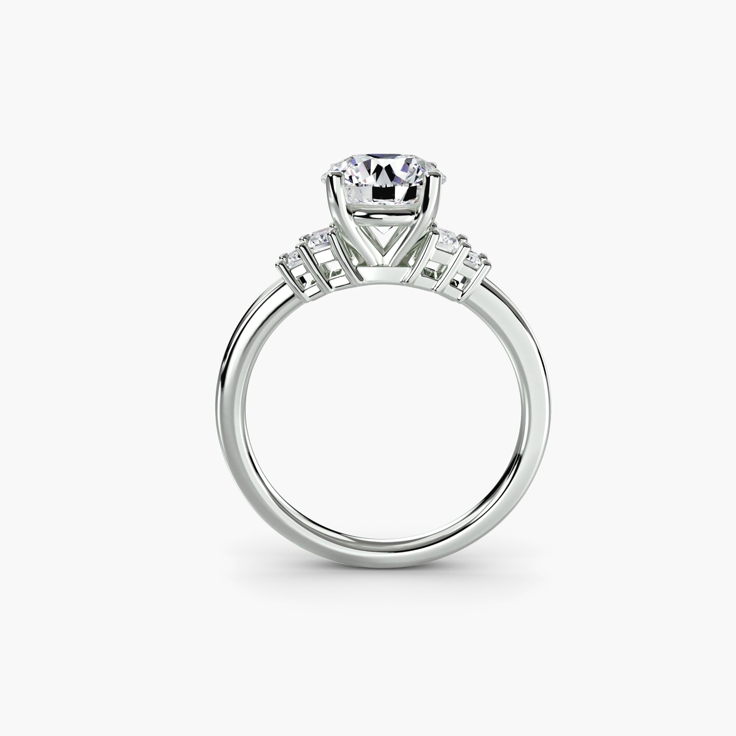 The Baguette Accent Solitaire