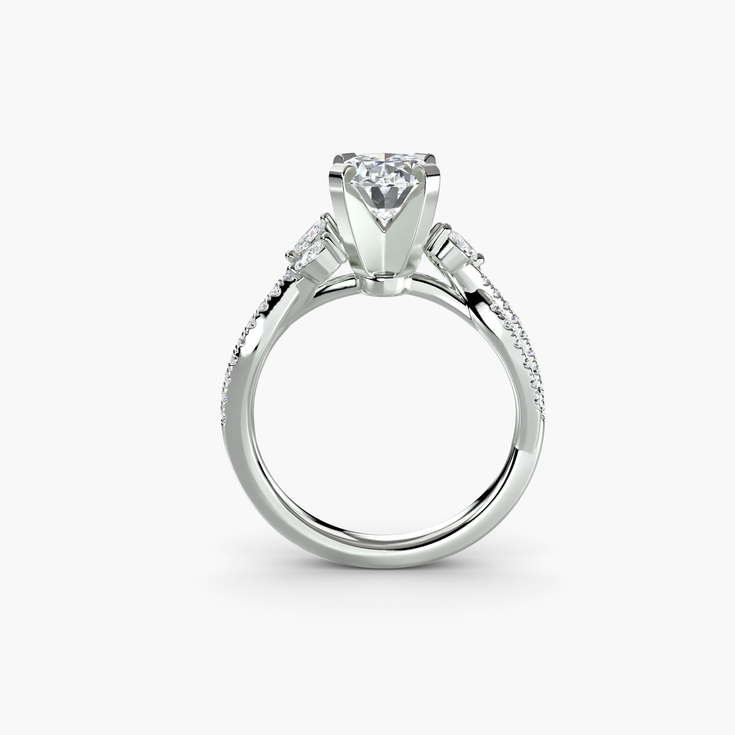 The Twist Pave Setting