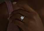 Primrose Rose Gold 18k Half Set Eternity Ring