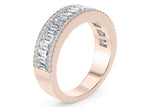 Anastasia Rose Gold 18k Full Set Natural Eternity Ring