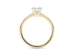 1477 Classic Solitaire Yellow Gold 18k Princess Engagement Ring