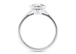 Luna Solitaire Platinum Round Engagement Ring