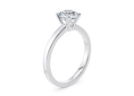 1477 Classic Solitaire Platinum Round Engagement Ring