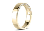 Alexander Yellow Gold 18k Lab Grown Wedding Band