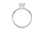 Grace Solitaire Platinum Round Engagement Ring